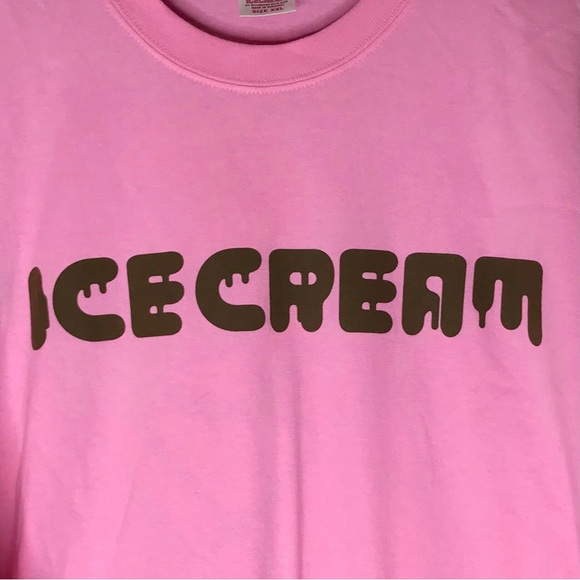 Icecream Graphic Tee Pink Billionaire Boys Club Short Sleeve T-Shirt Men’s XXL - Picture 2 of 12